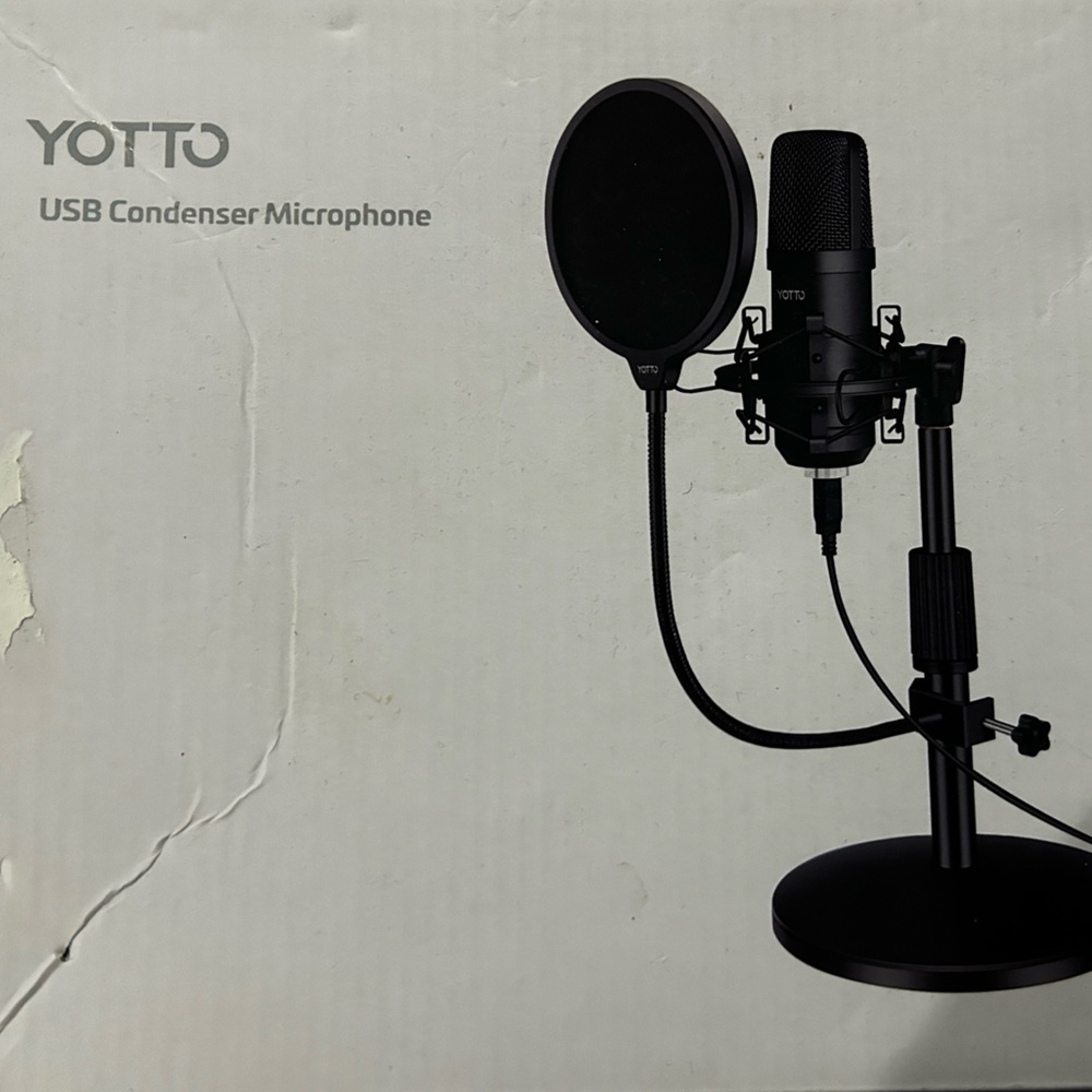 🎙️🎙️🎙️Yotto USB Condenser Microphone